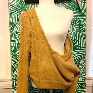 Off the shoulders free people sweater